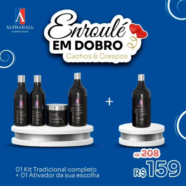 Kit Enroulé Teia + Ativador TEIA em Dobro COMBO