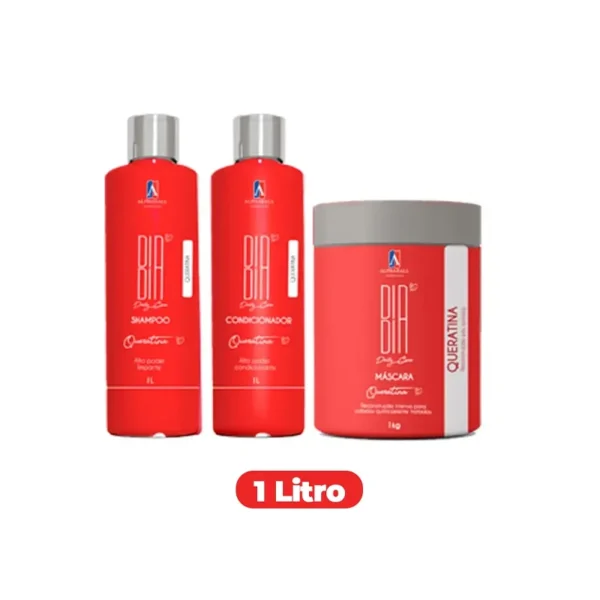 kit Queratina (Linha Dia a Dia) 1L